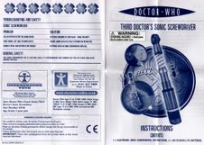 Third Doctor Sonic Screwdriver Instructions