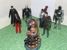 Customised Doctor Who Action Figure Army