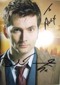 Alex's Signed David Tennant Poster