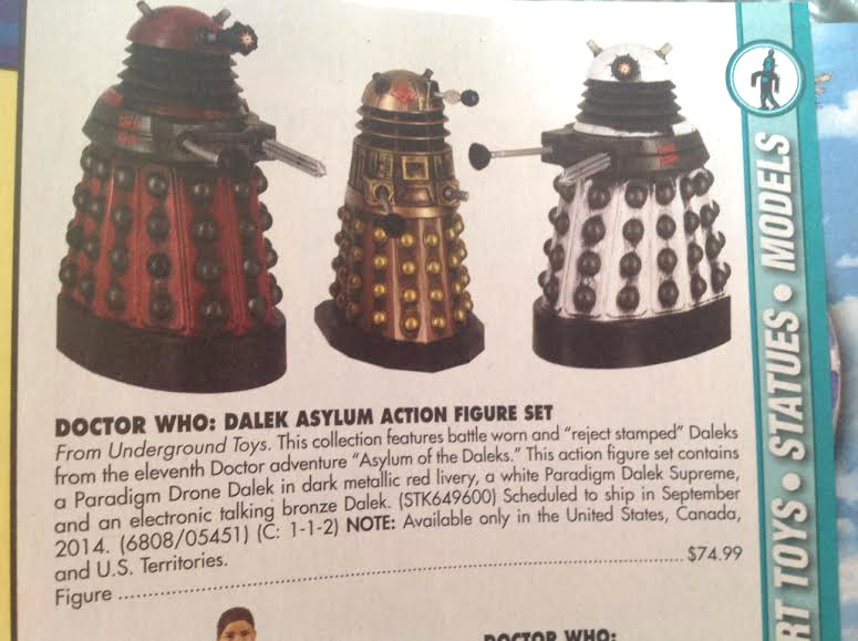 Asylum of the Daleks Set