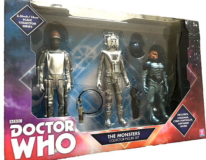 Series 6 Set with Zygon, Cyberman and Ice Warrior
