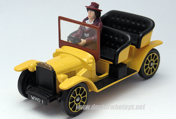 Corgi die cast Bessie and Fourth Doctor Tom Baker