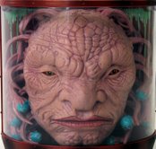 Face of Boe with animatronic mouth - closed