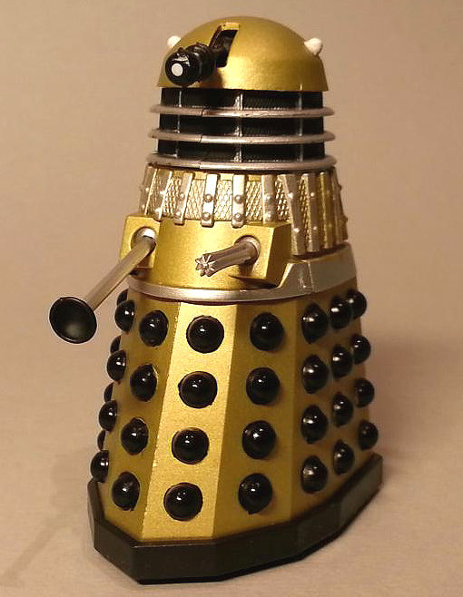 Gold Dalek from Children of the Revolution Dalek Collector Set #1