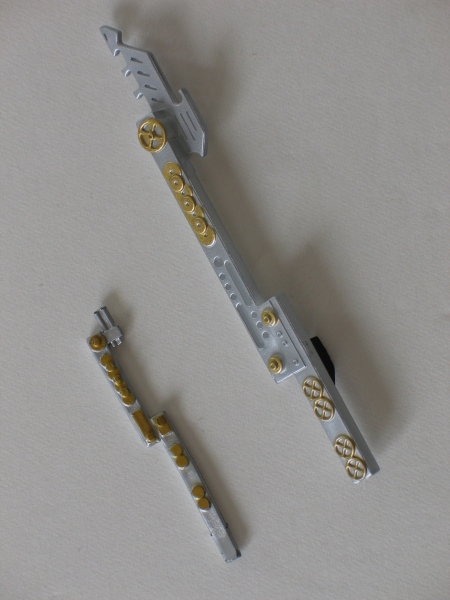 Clockwork Man 12 and 5 Inch Action Figure Blade Detail