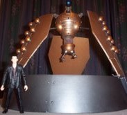 Custom Dalek Emperor and Ninth Doctor