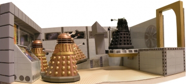 Custom Classic Doctor Who Playset and Cult of Skaro