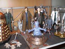 Custom Doctor Who Figure Playset