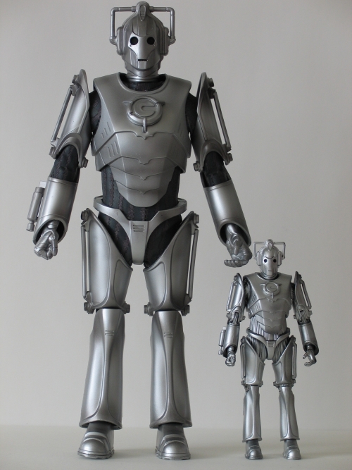 Cyberman 12 Inch and 5 Inch Action Figures