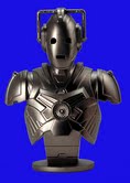 Cyberman Mini Bust by Hoosier Whovian