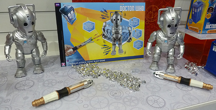 Cyberman Attack Sonic Blast Game
