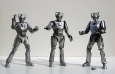 Cyberman, Cyberman With Arm Weapon and Cyber Leader