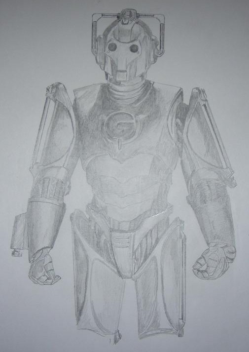 Cyberman Sketch - Thanks Jamie