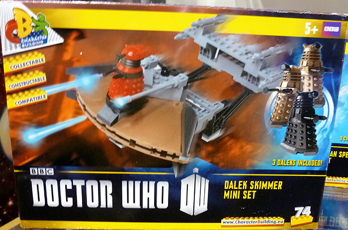 Character Building Dalek Skimmer Mini Set