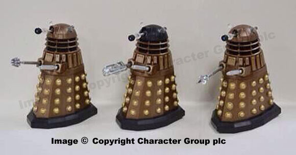3.75 Inch Dalek Variants - Crucible Dalek, Imperial Guard Dalek with Variant Arm & Dalek with Claw Arm