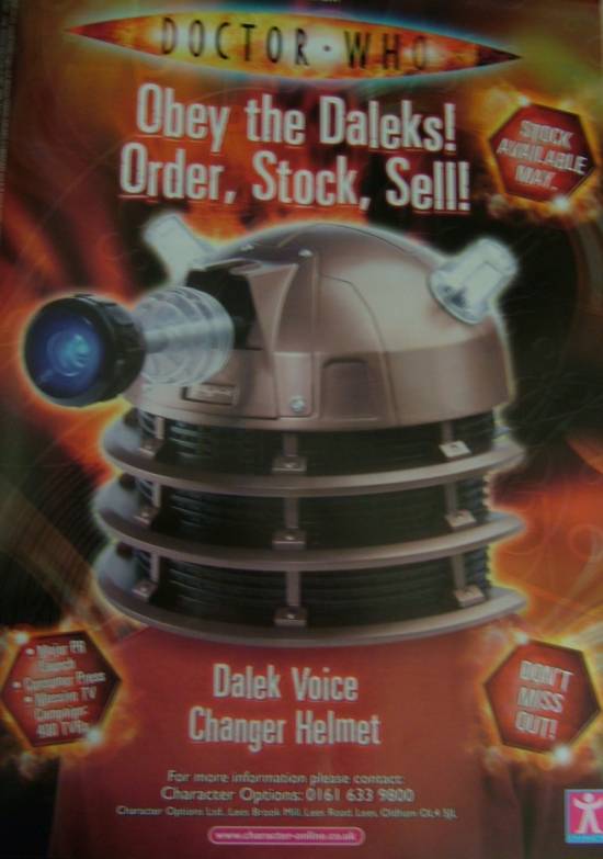 Dalek Voice Changer Helmet