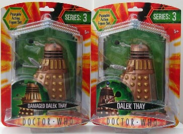 Series 3A Damaged Dalek Thay & Series 3B Dalek Thay