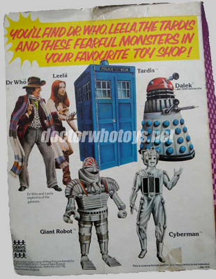 Denys Fisher Doctor Who Figures