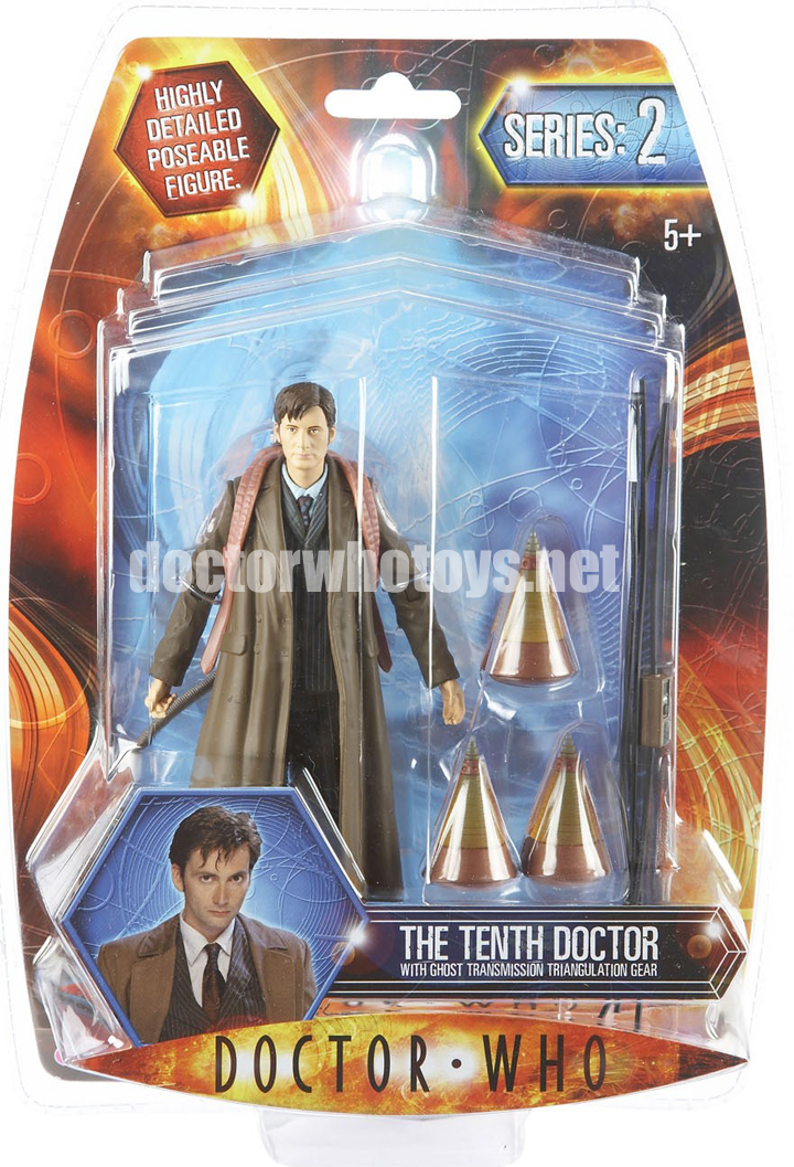 The Tenth Doctor with Ghost Transmission Triangulation Gear