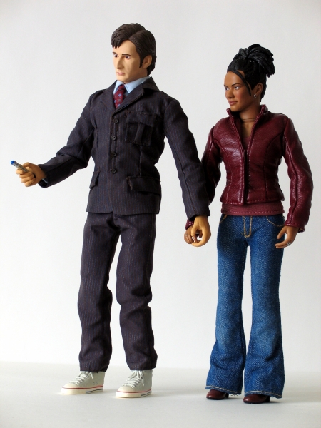 The Doctor and Martha Jones 12 Inch Action Figures