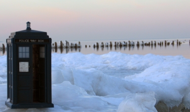 TARDIS on Ice