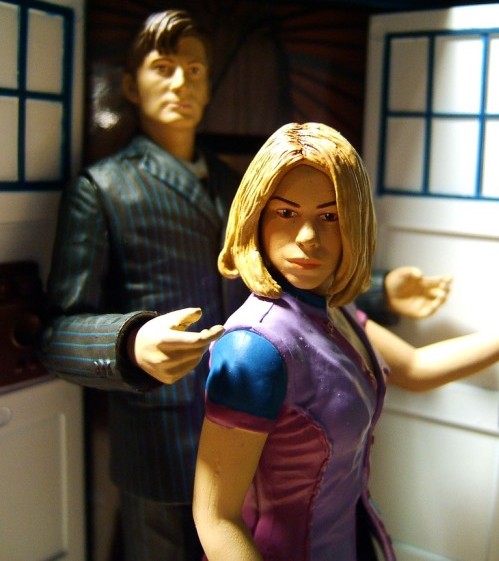 The Doctor and Rose Tyler