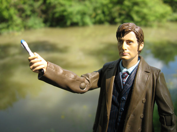 David Tennant's The Doctor Tenth Doctor Who Action Figure with Sonic Screwdriver Accessory