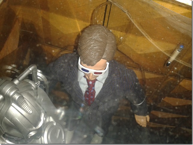 The Doctor in 3D Glasses from Doomsday Set 12 Inch Prototype Set
