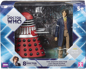 Eighth Doctor with Dalek