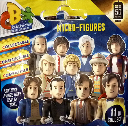 Character Building Eleven Doctors Micro-Figures Blind Bag