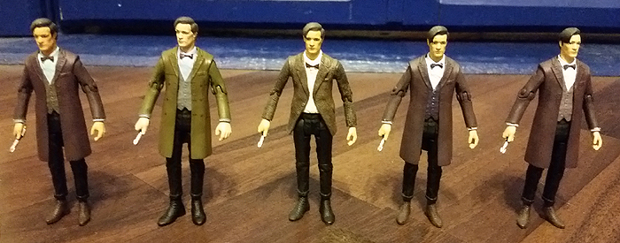 Eleventh Doctors in 3.75 Inch Scale