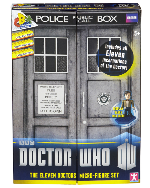 Character Building 50th Anniversary Eleven Doctors Micro-Figures