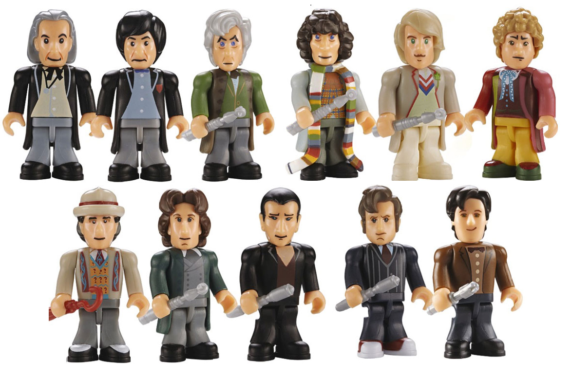 Doctor Who Eleven Doctors Micro Figure Set