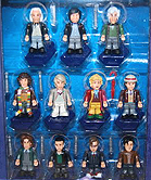 Doctor Who Eleven Doctors Micro Figure Set - Super Rare Variant