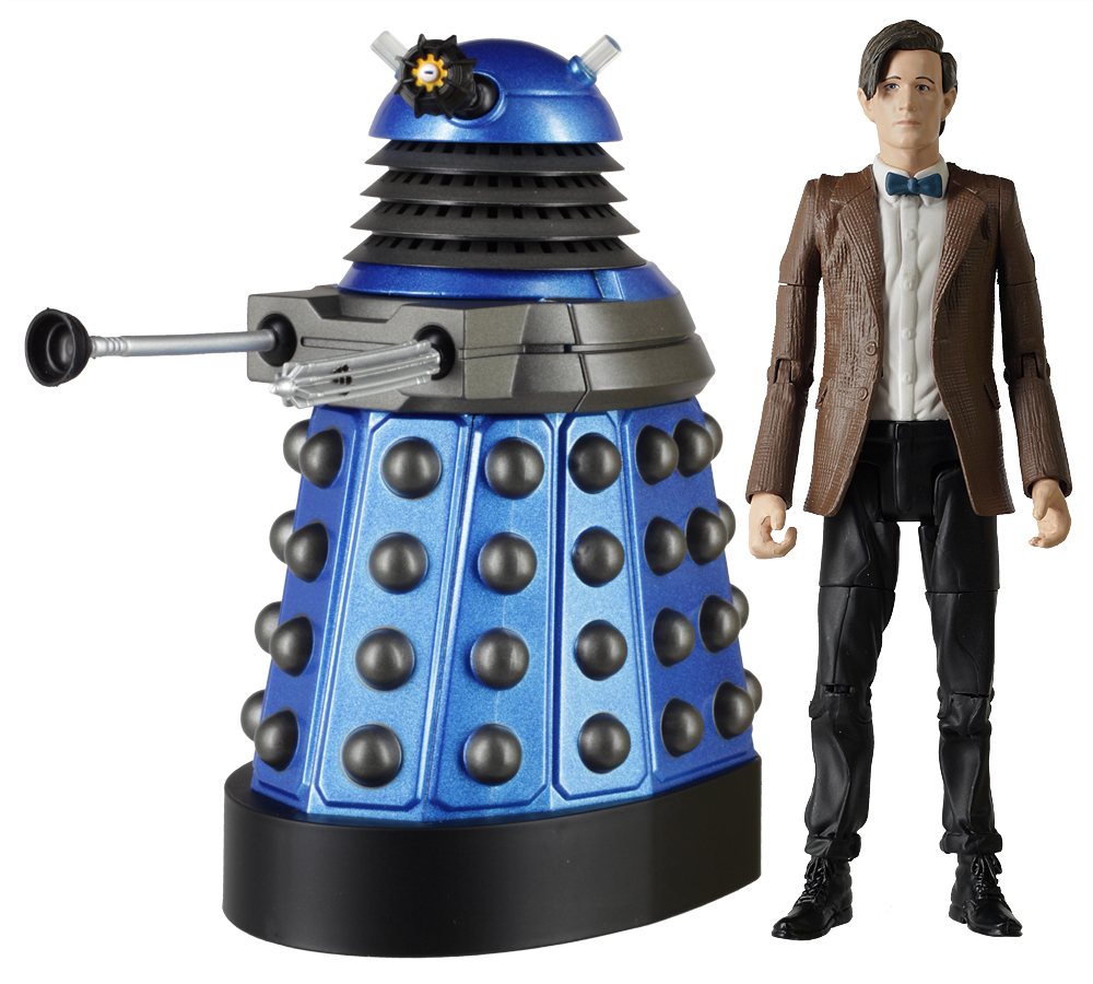 Eleventh Doctor with Dalek