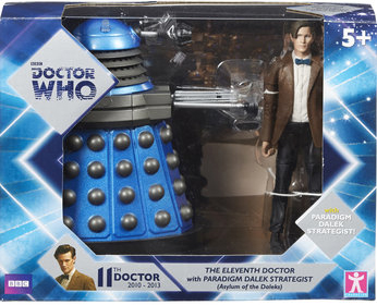 Eleventh Doctor with Dalek