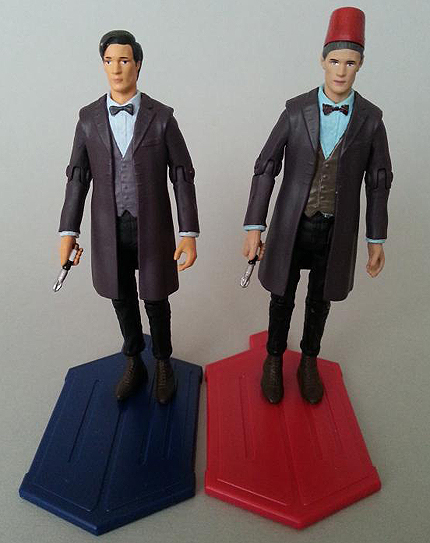 Eleventh Doctor Comparison - Single Carded Vs The Day of the Doctor Set