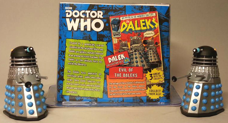 Daleks and Pack Reverse from Dalek Collector Set #3 Evil of the Daleks