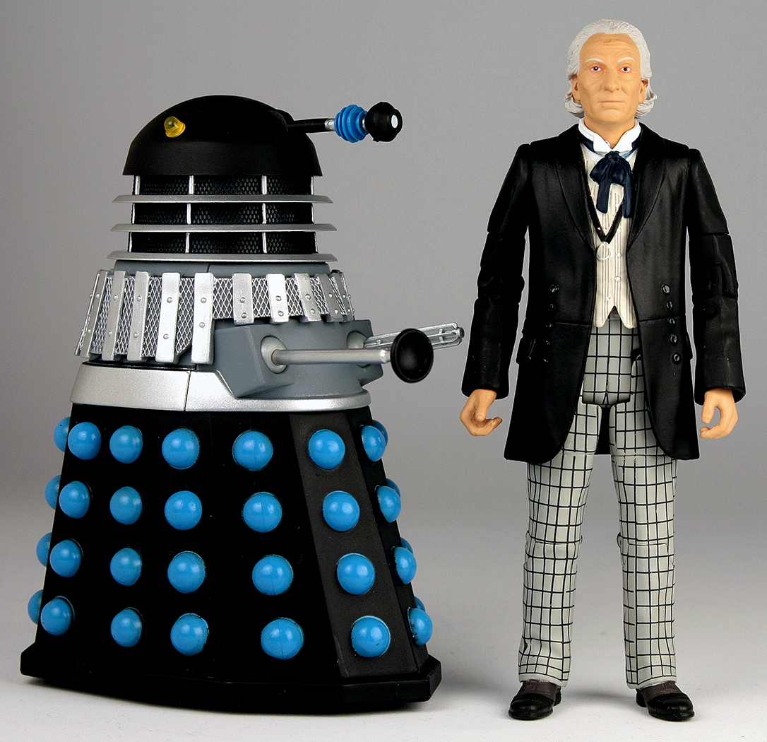 First Doctor with Dalek