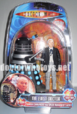 The First Doctor William Hartnell & Saucer Dalek (Invasion of Earth 1964) - Colour Version