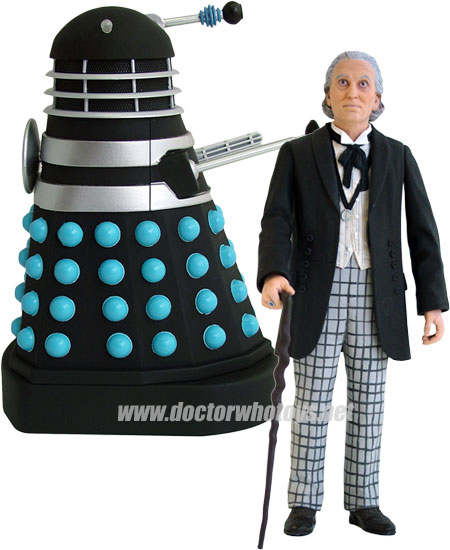 The First Doctor William Hartnell & Dalek (Invasion of Earth 1964)