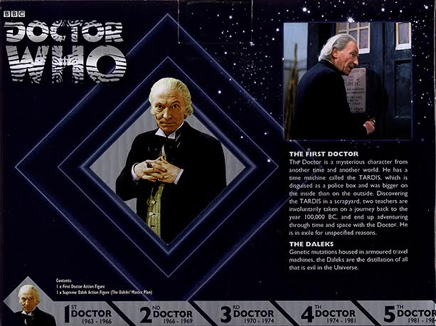 First Doctor with Dalek