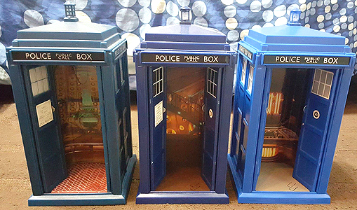 9/10/11/12 Doctor Flight Control Tardis Comparison