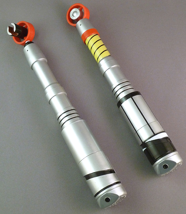 Fourth and Third Doctors Sonic Screwdriver