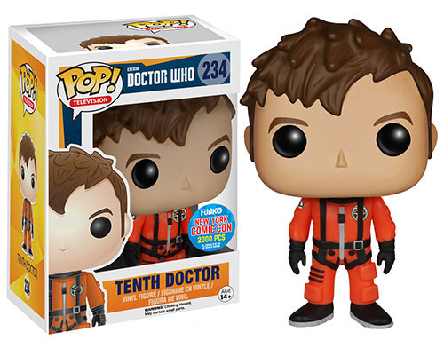 Tenth Doctor in Spacesuit Funko Pop Vinyls