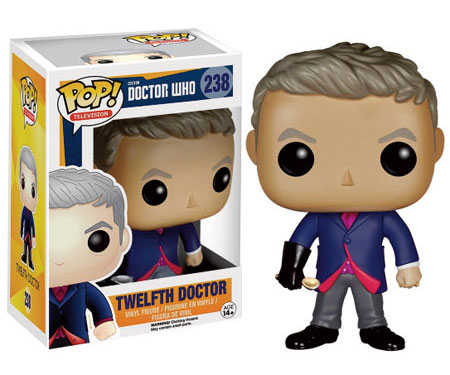 Twelfth Doctor with Spoon Funko Pop Vinyls