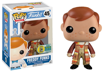 Funko Freddy as Doctor Who Funko Pop Vinyls