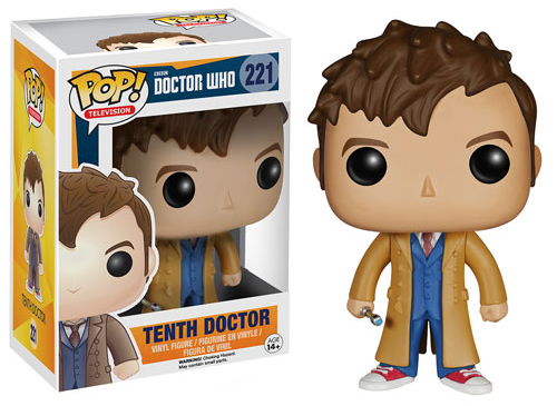 Tenth Doctor Who Funko Pop Vinyls