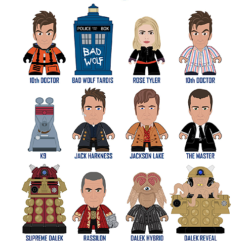 Titans Mini Vinyl Gallifrey Collection