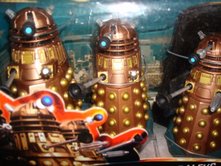 Genesis Ark Daleks (bronze/gold)